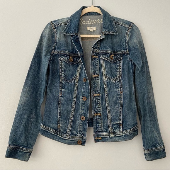 Madewell Jean Denim Jacket - Picture 1 of 9